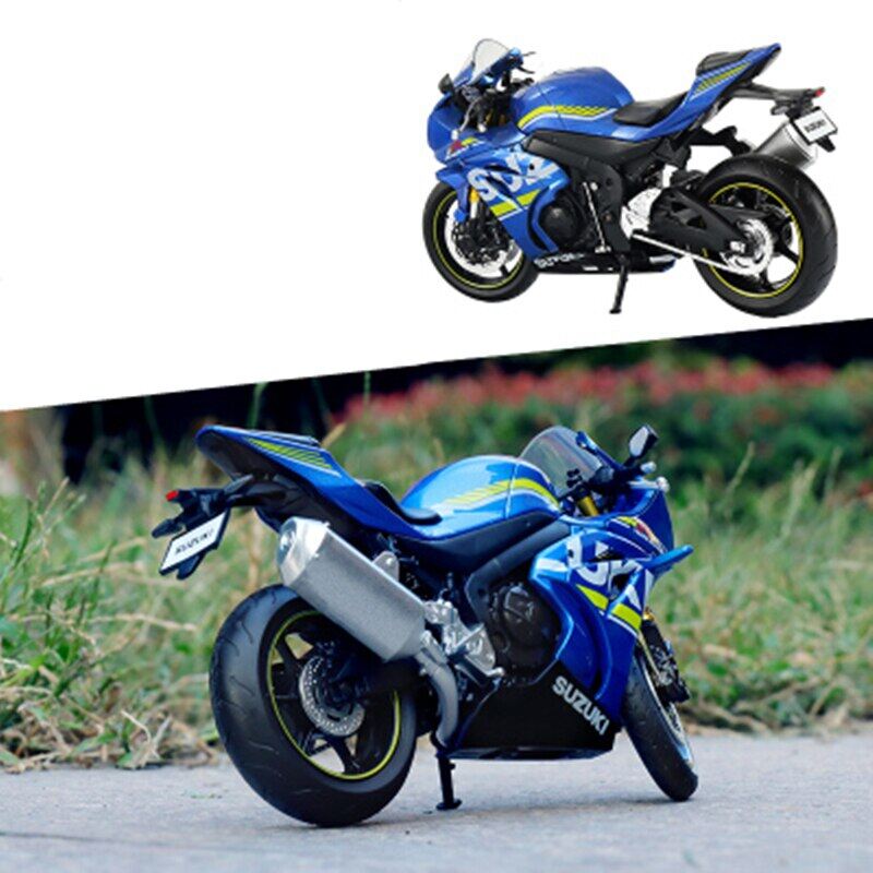 【Boxed】1:12 Alloy Racing Motorcycles Model SUZUKI GSX-R1000 Simulation Diecasts Metal Street Motorcycle Model Collection Kids Toy Gift