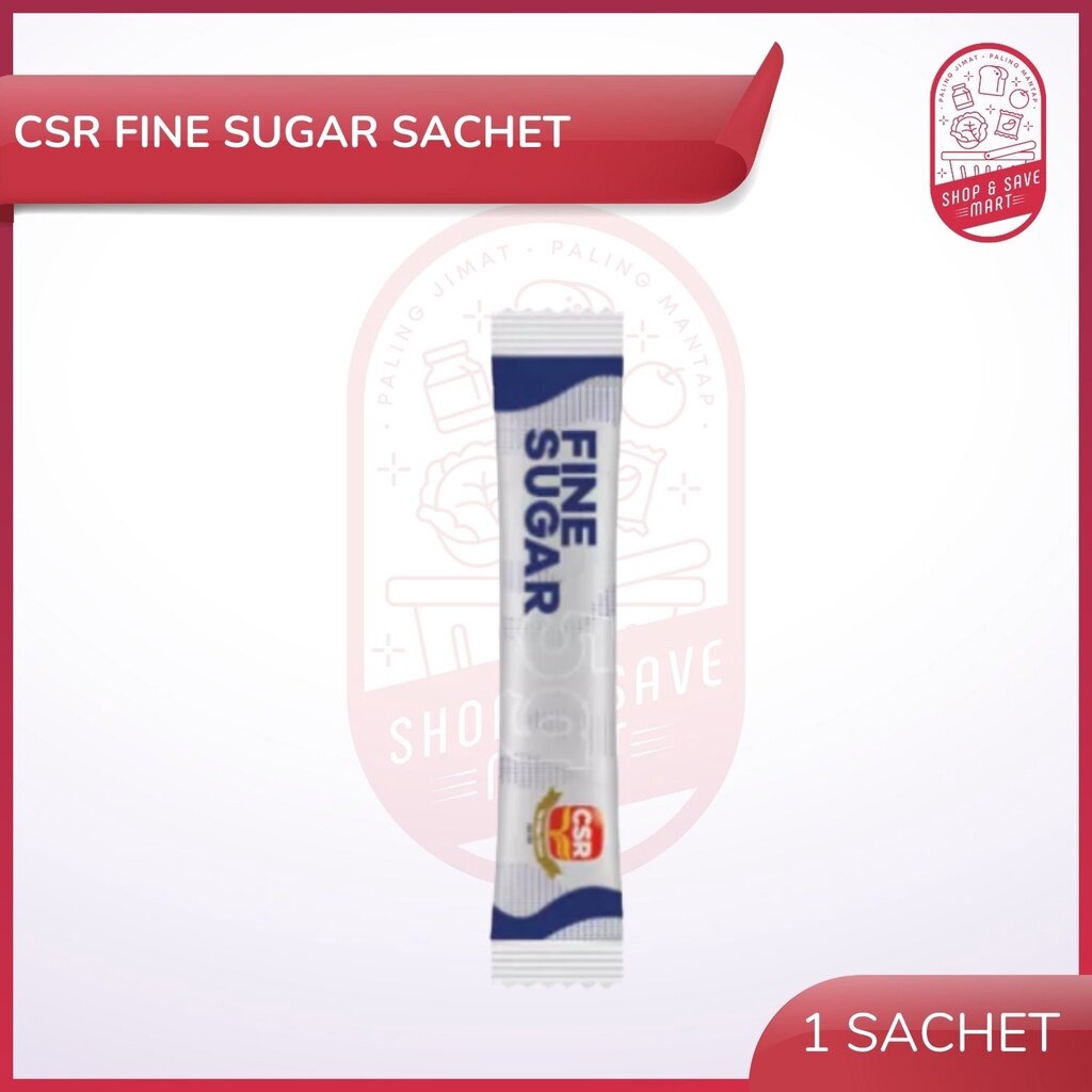 CSR sugar stickpack loose pack (5 sachet) 5g (Flavor Brown Sugar