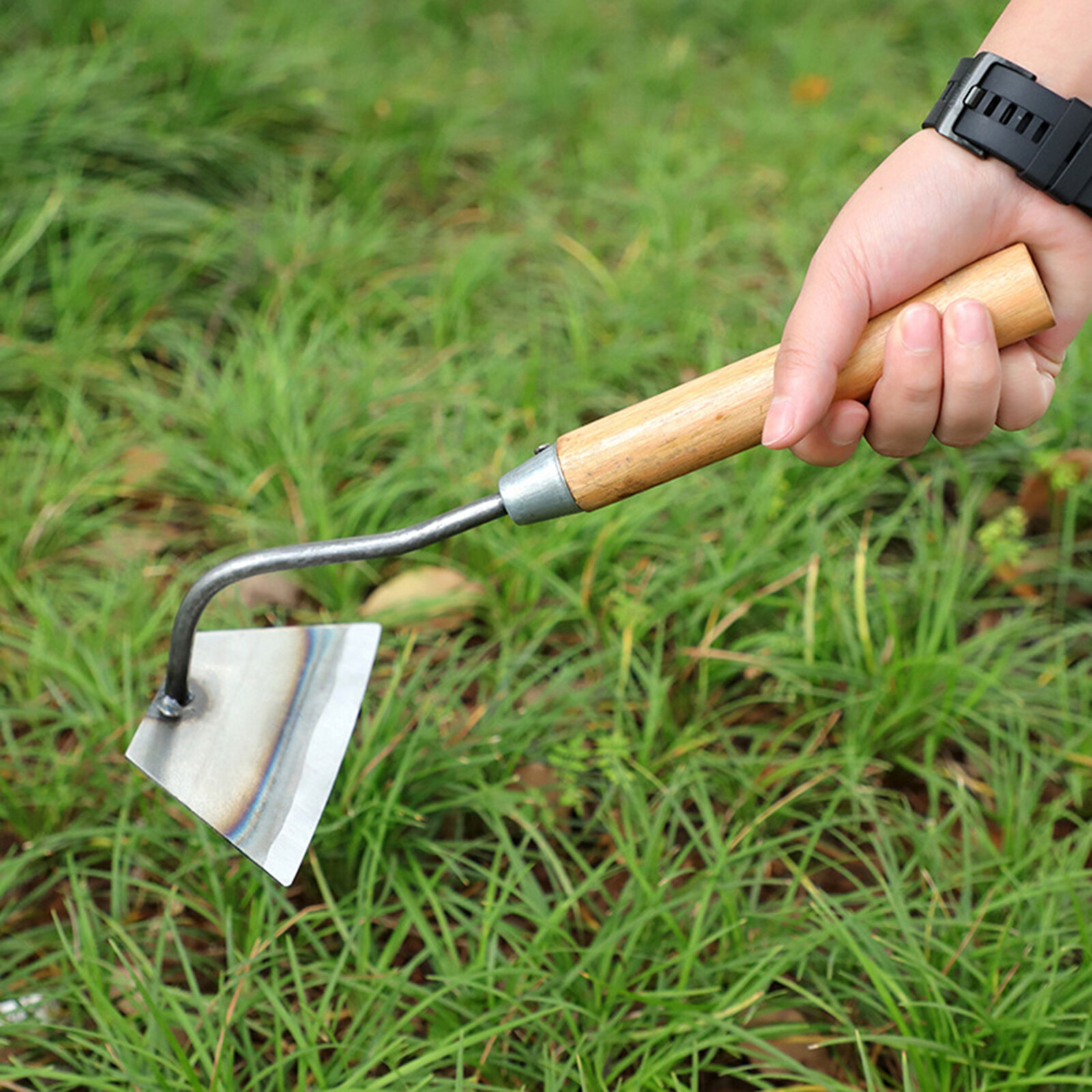 Blesiya Welded Garden Hoe Weeding Yard Digging Sickle Gardening Tool