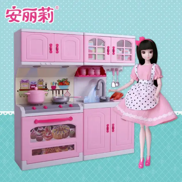 barbie cooking house
