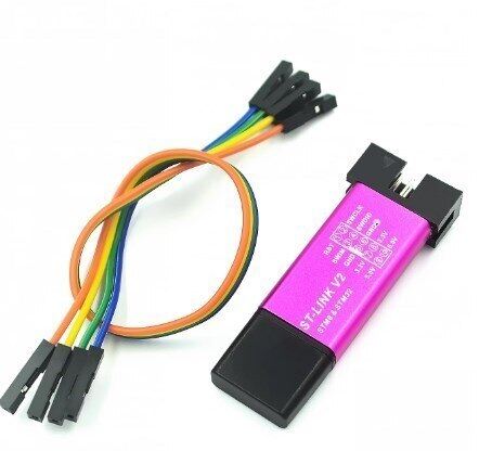 Stm32f103c8t6 stm32f401 stm32f411 ST-LINK V2 STLink Mini stm8stm32 STLink giả lập lập trình tải xuống có bìa