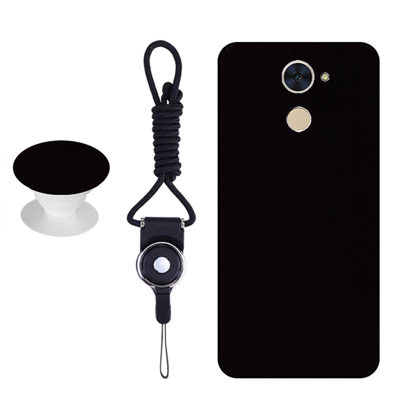 Ốp Lưng Silicon Mềm Cho Huawei Y7 Prime 2017 (Màu Đen)