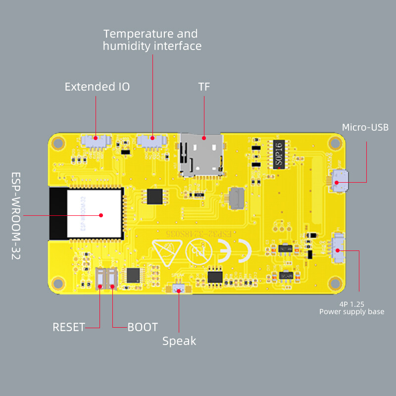 ESP32 Bo Mạch Phát Triển Bluetooth & WIFI Arduino LVGL 3.5 "320*480 Màn Hình Hiển Thị Thông Minh Mô-đun LCD TFT 3.5Inch Cảm Ứng Điện Dung
