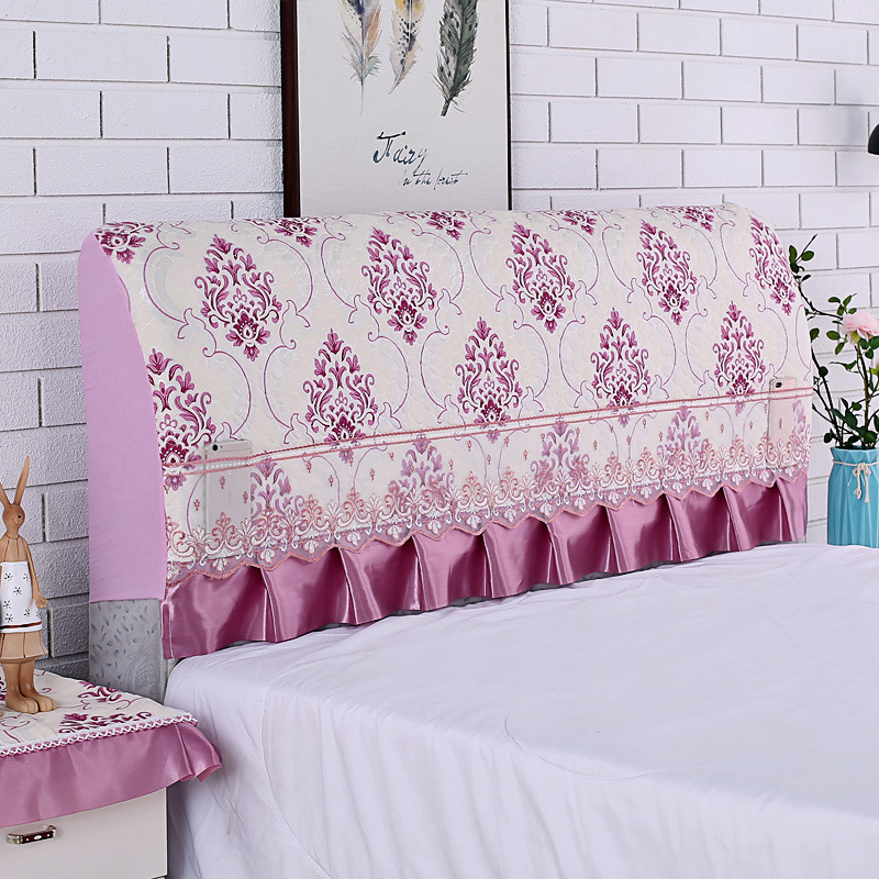 Khăn trải giường bao gồm tất cả Khăn trải giường ren hiện đại mềm mại đàn hồi cong