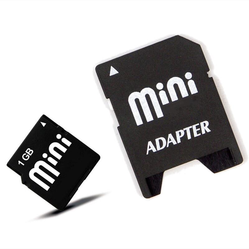 โปรโมชั่น miniSD การ์ด 1GB การ์ดหน่วยความจำ Mini SD Card 1GB พร้อมตัว