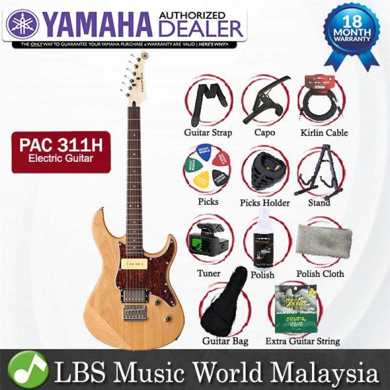 Yamaha PAC 311H Alder Humbucker Single Coil Alnico Electric Guitar Yellow Natural Satin (PAC311H) Malaysia
