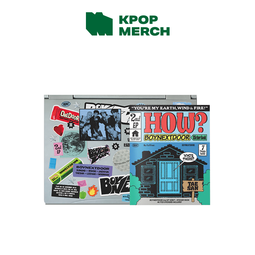BOYNEXTDOOR - 2nd EP Album [ HOW? ] Sticker Ver. Kpopmerch