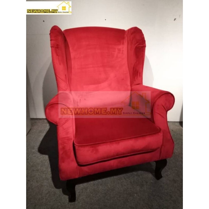 WING CHAIR / WING CHAIR KAIN BALDU/ WING CHAIR BERKUALITI/WING CHAIR