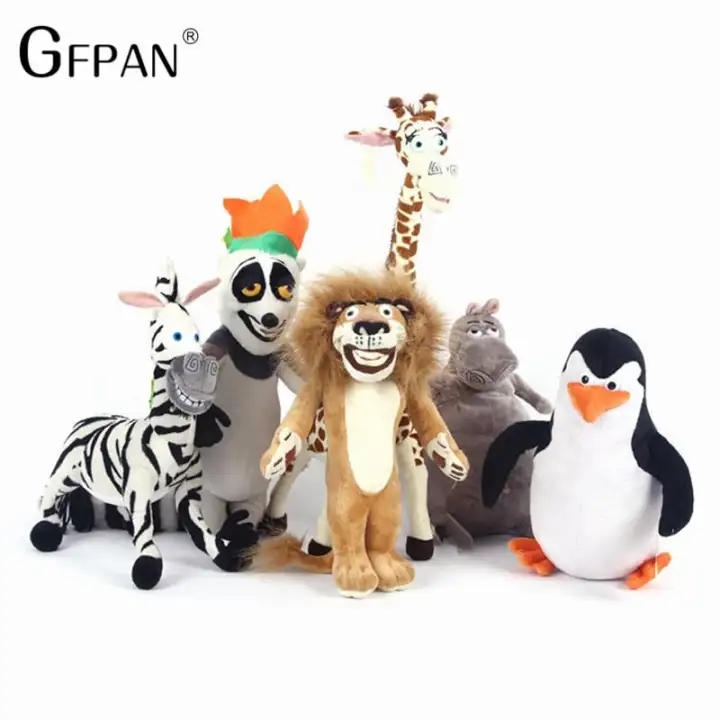 penguins of madagascar plush