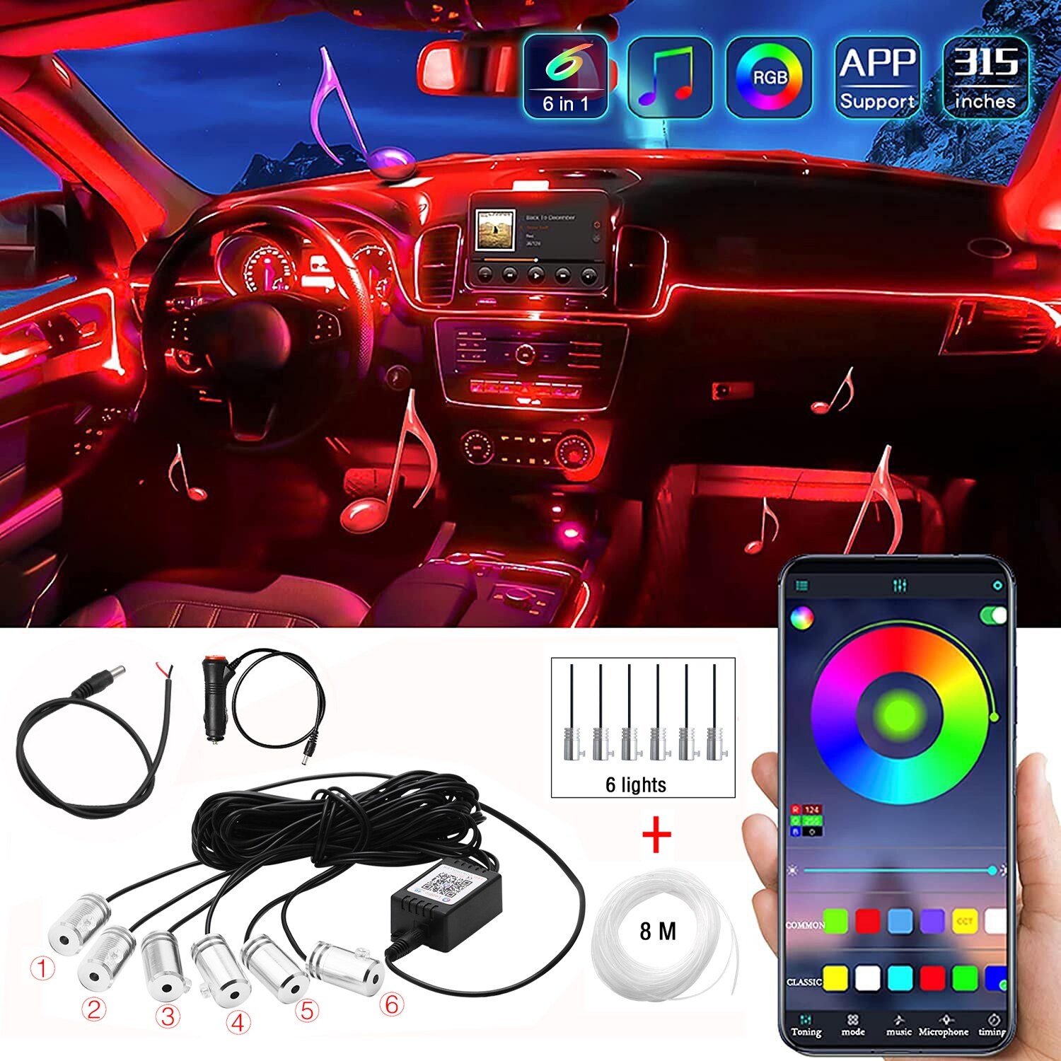 rgb led lights for cars