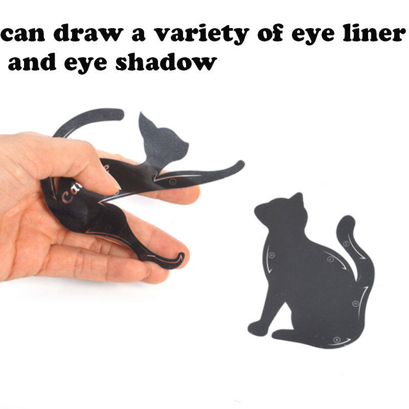 Ladymagic Eye Makeup Stencils Eyeliner Stencil Shaping Stencil Tools Eyeshadow Template Tool Card
