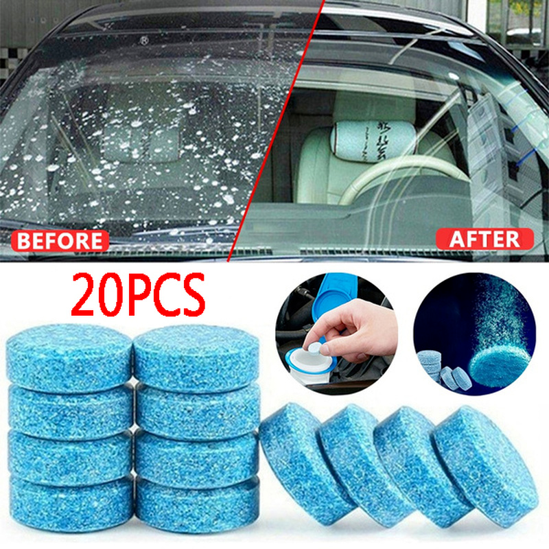 50 Viên Nén Làm Sạch Rắn Cho Máy Giặt Viên Sủi Làm Sạch Sâu Dụng Cụ Khử Trùng Nhà Vệ Sinh Kính Phụ Kiện Gia Dụng Ô Tô