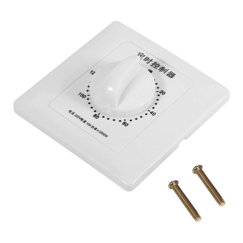 AC 220V 30/60/120 Min High Power Pump Timer Mechanical Time Switch Countdown Control 86 Panel