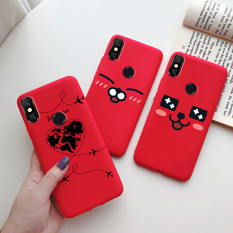 For Xiaomi Redmi Note 6 Pro Case Cute Sunflower Soft Silicone Phone Casing For Redmi Note 6 Pro Cover