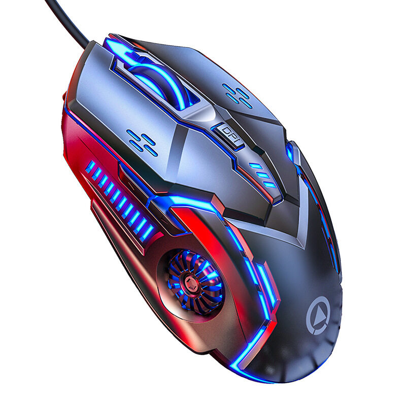 Wireless Silent LED Backlit USB Optical Ergonomic Gaming Mouse LED mouse computer mouse Malaysia