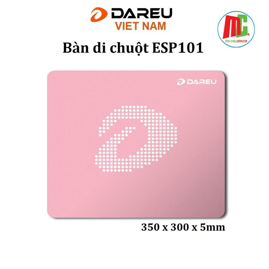 Bàn Di Chuột Dareu ESP101 Pink (350x300x5mm) - Hàng