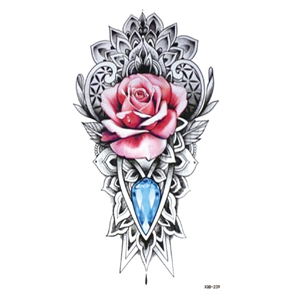 Beautye 80 Types New Small Full Arm Tattoo Stickers Blue Demon Ji Tattoo Stickers Small Half Arm Waterproof Tattoo Stickers Water Transfer Printing