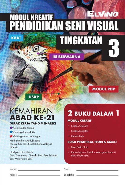Modul Kreatif Pendidikan Seni Visual Tingkatan 3 Set Lazada
