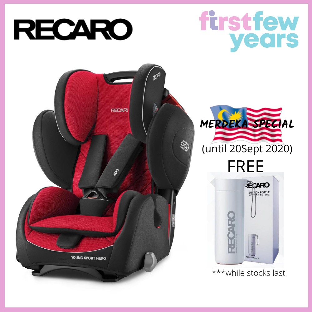 recaro young sport hero red