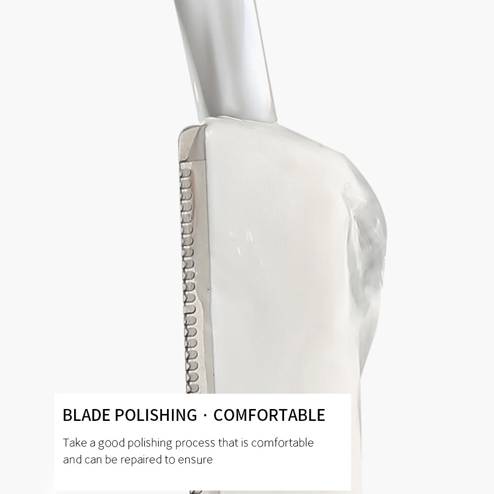 Eyebrow Trimmer Eyebrow with Comb White Transparent Beginner Eyebrow Trimmer Set