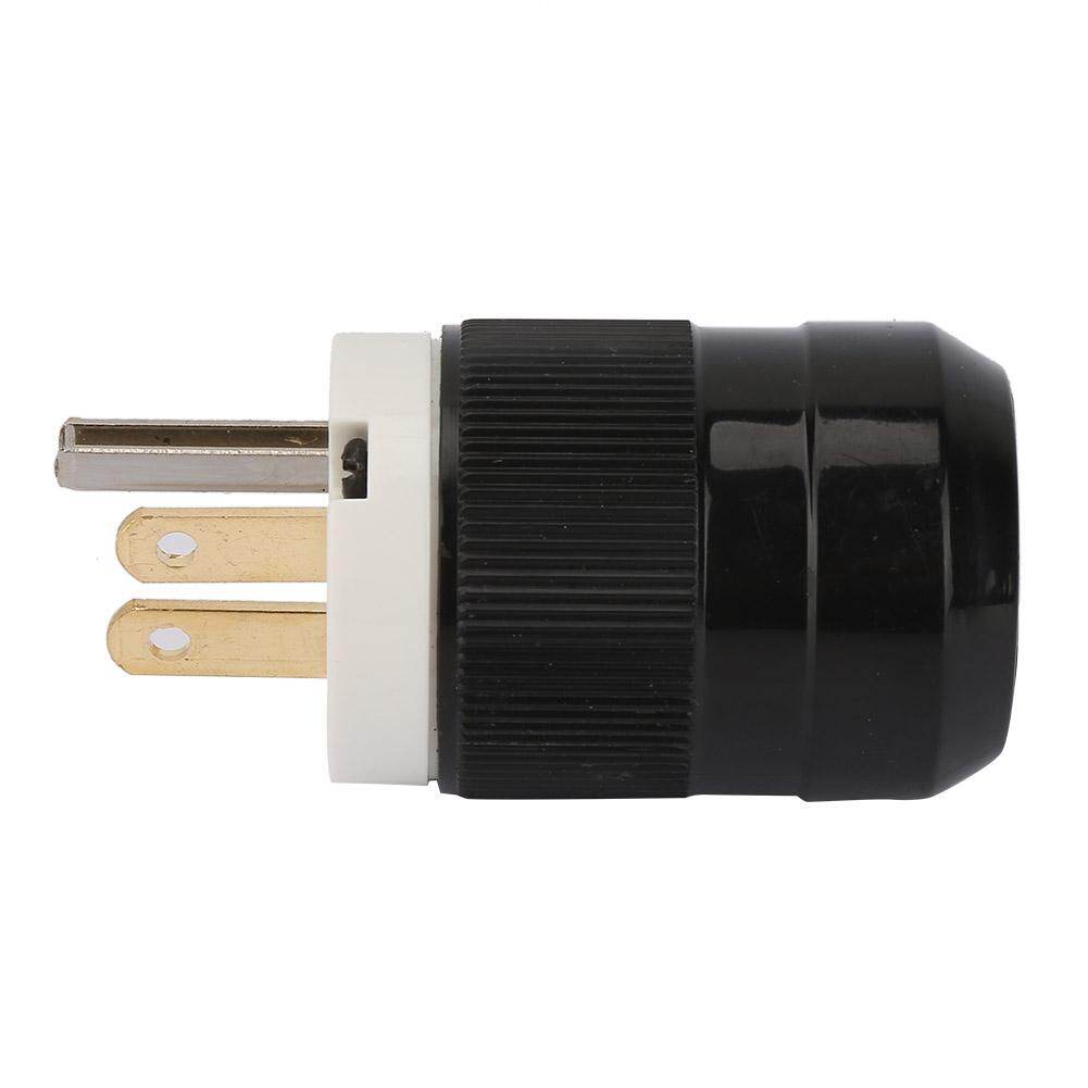 125V US 3 Holes Poles Power Plug Waterproof Industrial Grade Audio Connector ec 15A 125V