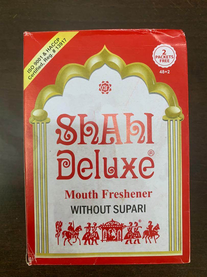 Shahi Deluxe Mouth Freshener (Without Supari) 48pieces Lazada