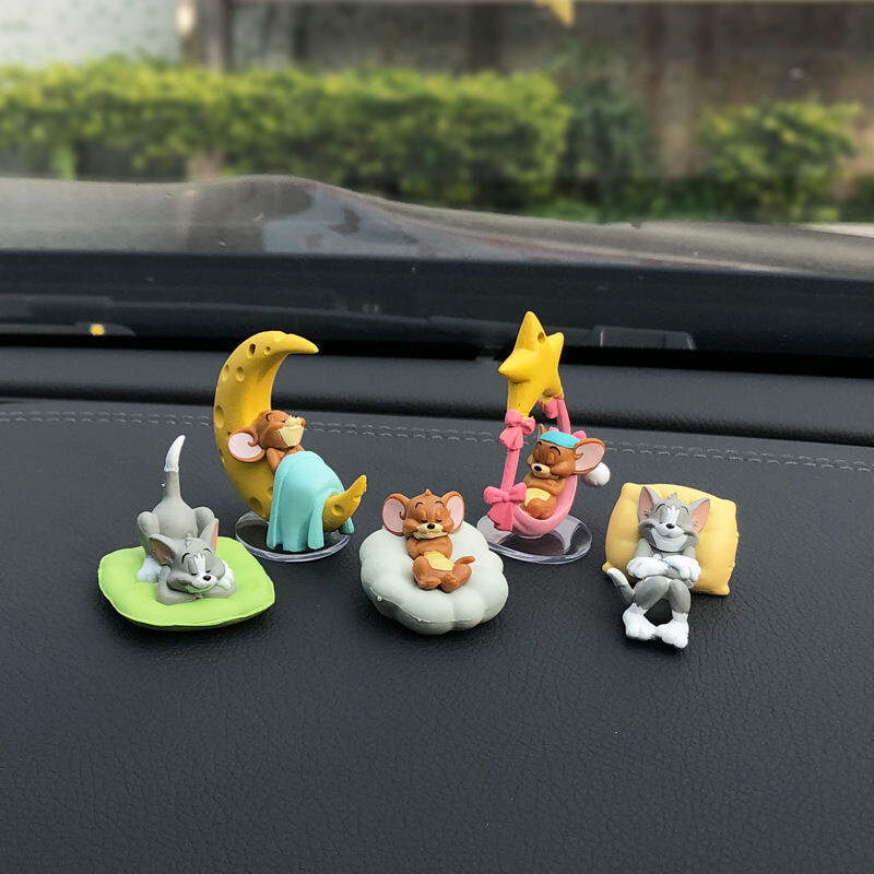 IQANGEL hand-made model Q version doll car ornaments car decorations desktop cute hand-made small ornaments