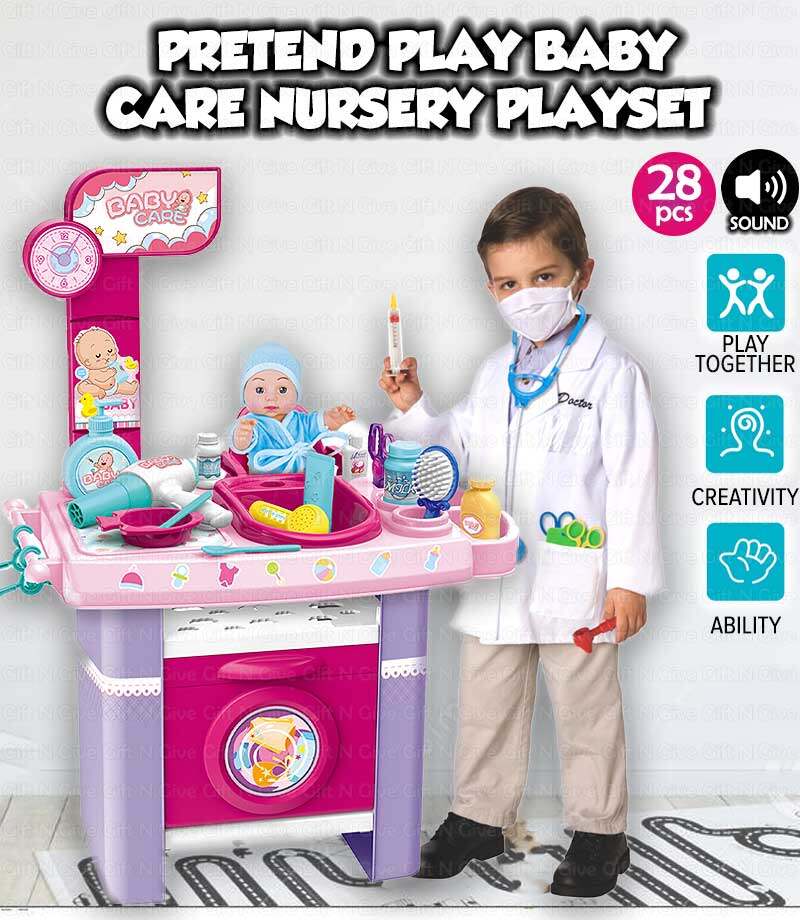 Toy Step Baby Doll Changing Station Step2 Love Care Deluxe Nursery