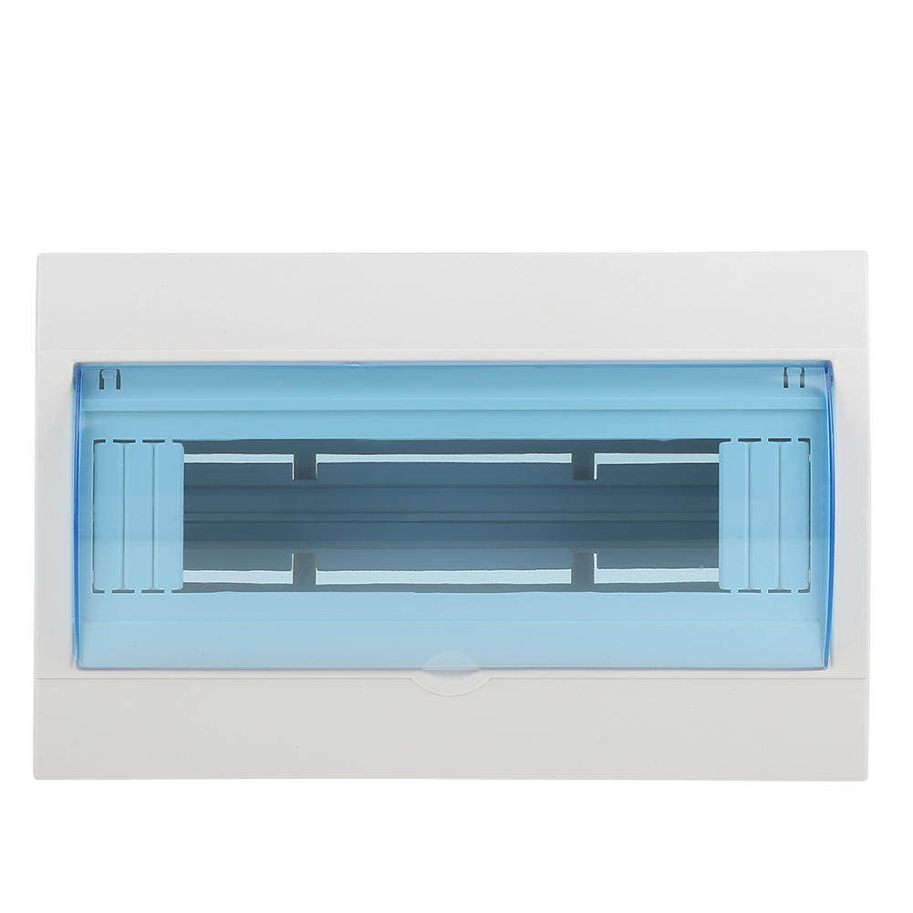1pc Plastic Distribution Protection Box For 9-12 Ways Circuit Circuit Breaker Distribution Box Breaker Indoor On The Wall