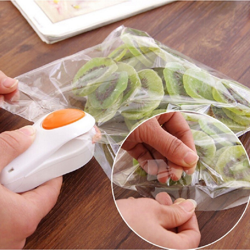 Portable Mini Handheld Holder Electric Heating Snack Sealing Machine Machine Sealed Packaging Plastic Bag Sealed Food Bag Sealer A25
