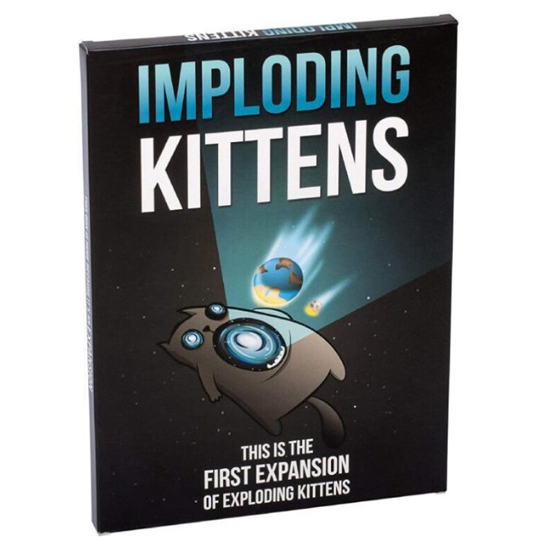 Imploding Kittens Card Game Exploding First Expansion Family Xmas Gift Party