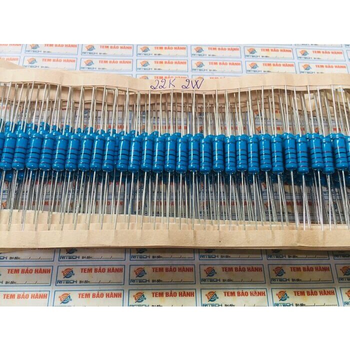 Combo 25 chiếc điện trở công suất 22k 2w 5%