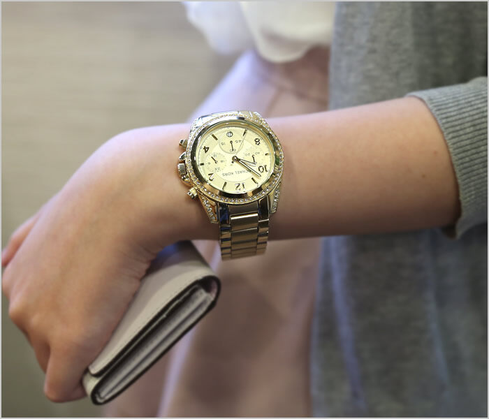 Michael Kors Women's Chrono Gold-tone 
