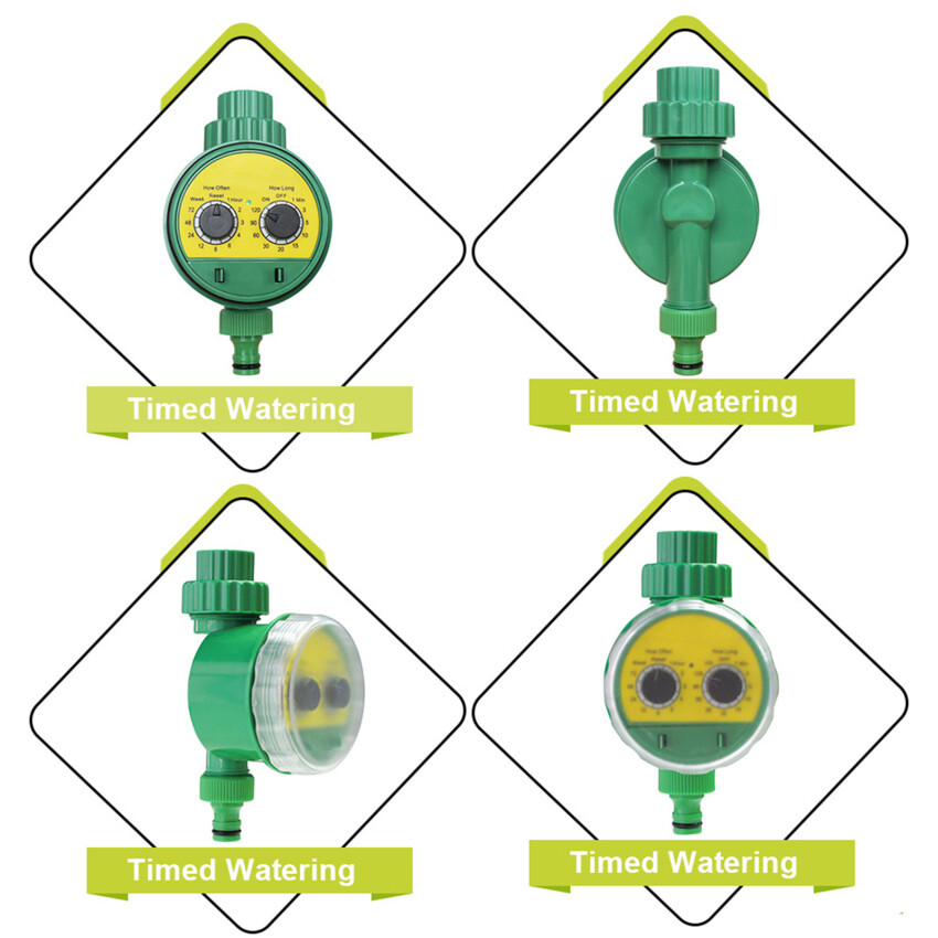 Automatic Irrigation Timer Garden Water Control Device Intelligence Valve Controller LCD Display Electronic Watering Clocker
