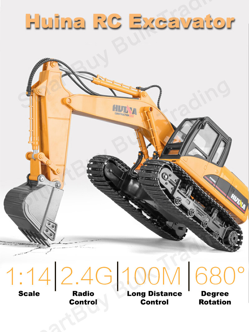 diecast rc construction equipment