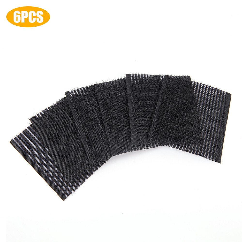 6Pcs Hair Sticker Clip Bangs Fixed Seamless Magic Paste Posts Magic Tape Fringe Hair Bang Patch Accessories for Women