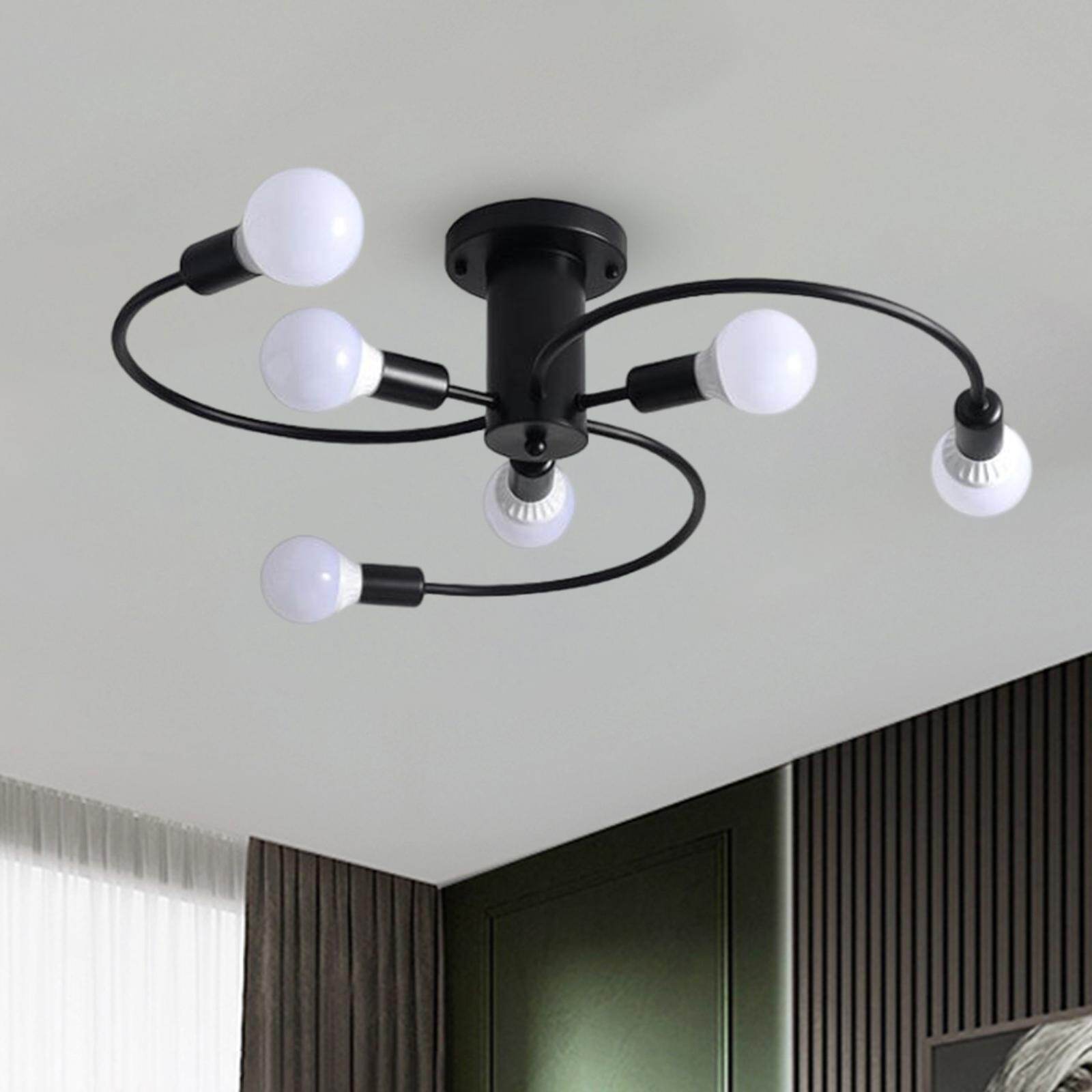 Loviver Đèn Thả LED Đèn Chùm Cố Định Đèn Trần Nhà