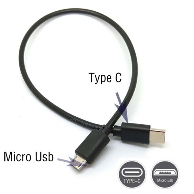 Type C (USB-C) to Micro USB Male Sync Charge OTG CHARGER Cable Cord Adapter