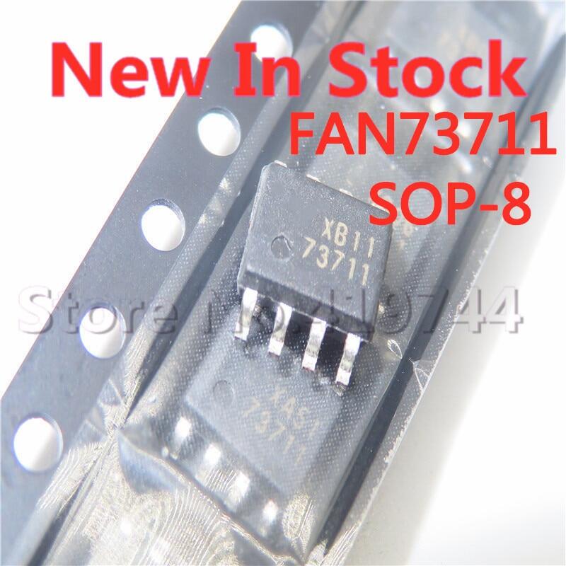 5pcs/lot fan73711mx fan73711 73711 sop-8 bridge driver ic chip in stock new original ic