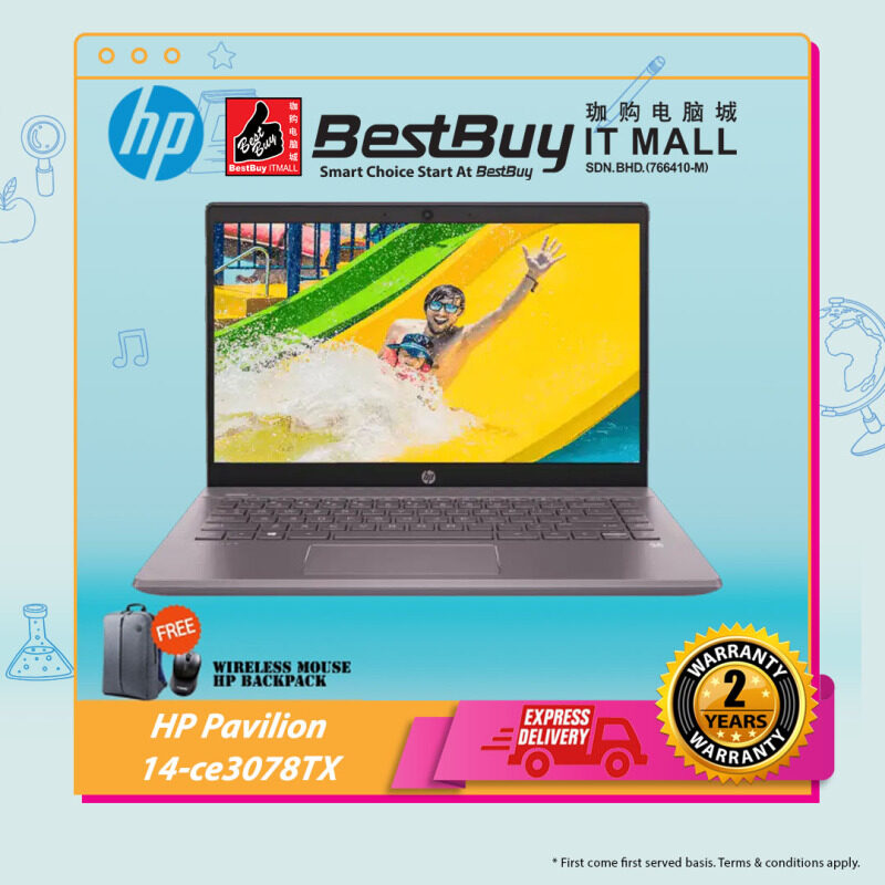 HP Pavilion - 14-ce3075tx / 14-ce3076tx / 14-ce3078tx / 14-ce3079tx Laptop Malaysia