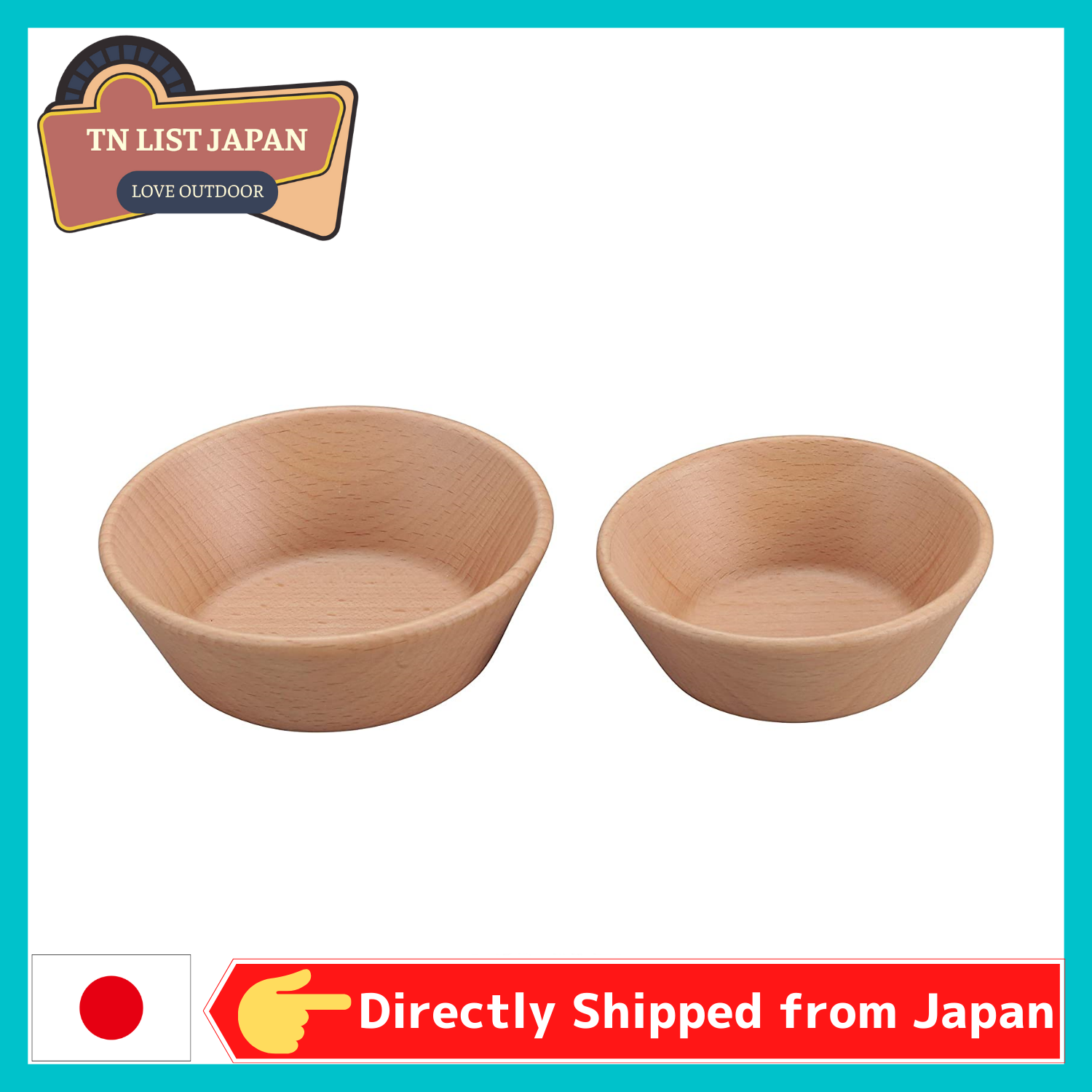 Giao Hàng Trực Tiếp Từ Nhật Bản bộ Cốc Captain STAG Wood Breath Sierra 320
