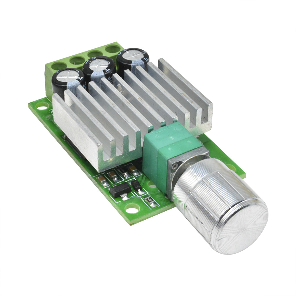 VOKTTA  Bộ Điều Khiển Tốc Độ Động Cơ DC 6V 12V 24V 30V 10A Chính Hãng, Bảng Điều Khiển PWM Mô-đun Điều Khiển Tốc Độ DC12-30V Có Tản Nhiệt