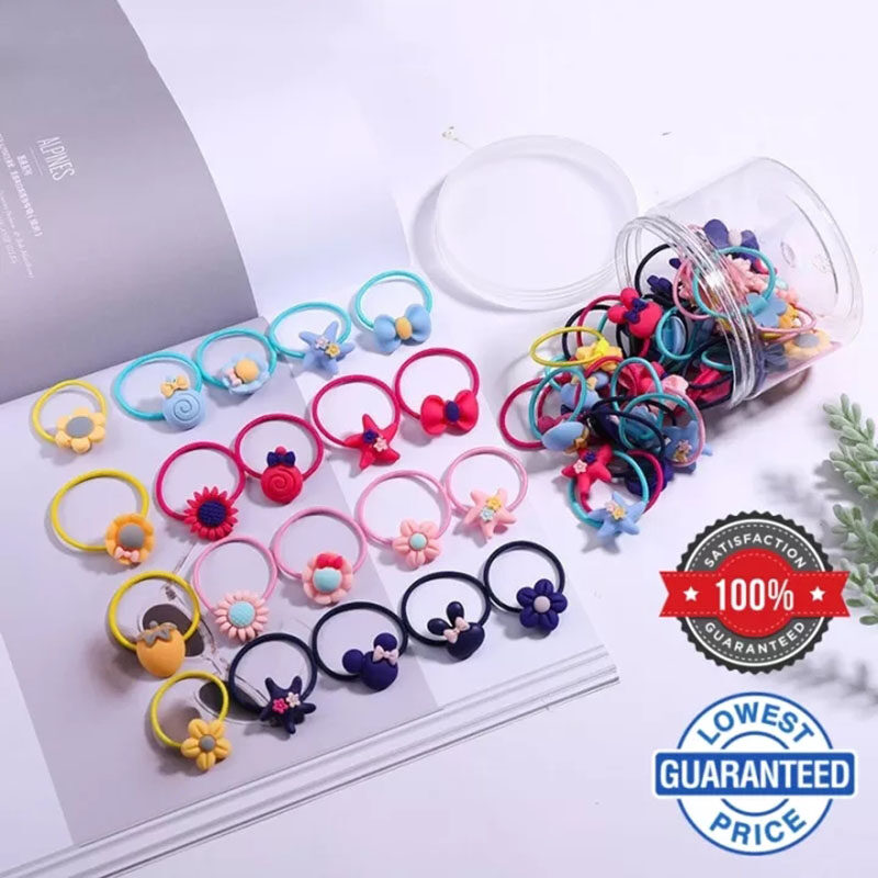 1ชิ้นน่ารักผมวงยืดหยุ่นผม Scrunchies เครื่องประดับศีรษะยาง Headbands ของขวัญสาวการ์ตูน Bows เด็กเครื่องประดับผม
