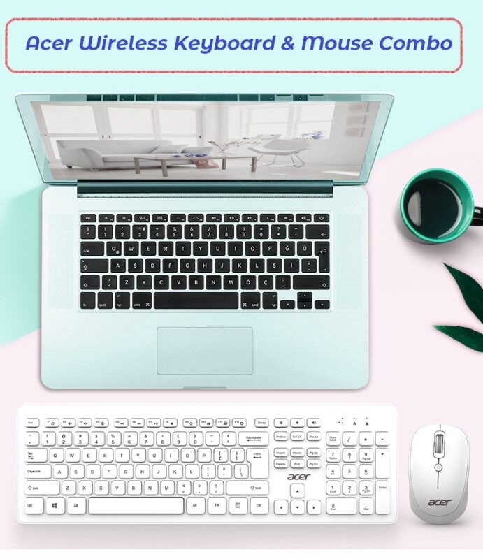 Acer Wireless Keyboard & Mouse Combo Silent Malaysia