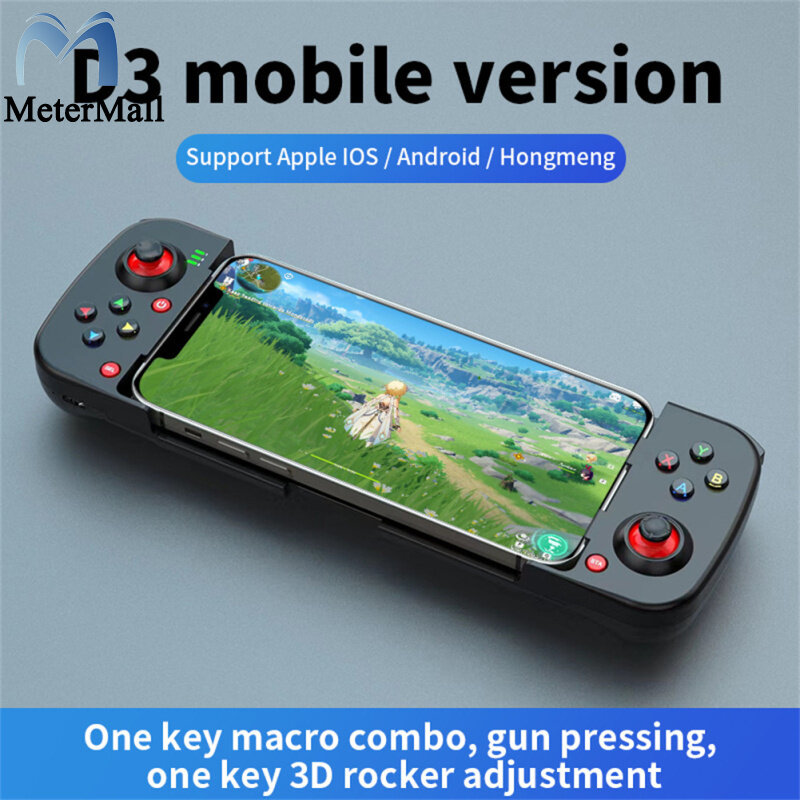 Tay Cầm Chơi Game Không Dây BSP_D3 / BSP_D5 / BSP_D6 / BSP_D7 Co Giãn Cần Điều Khiển Tương Thích Cho Điện Thoại Ios/Android Tay Cầm Chơi Game Tương Thích Bluetooth Có Thể Thu Vào