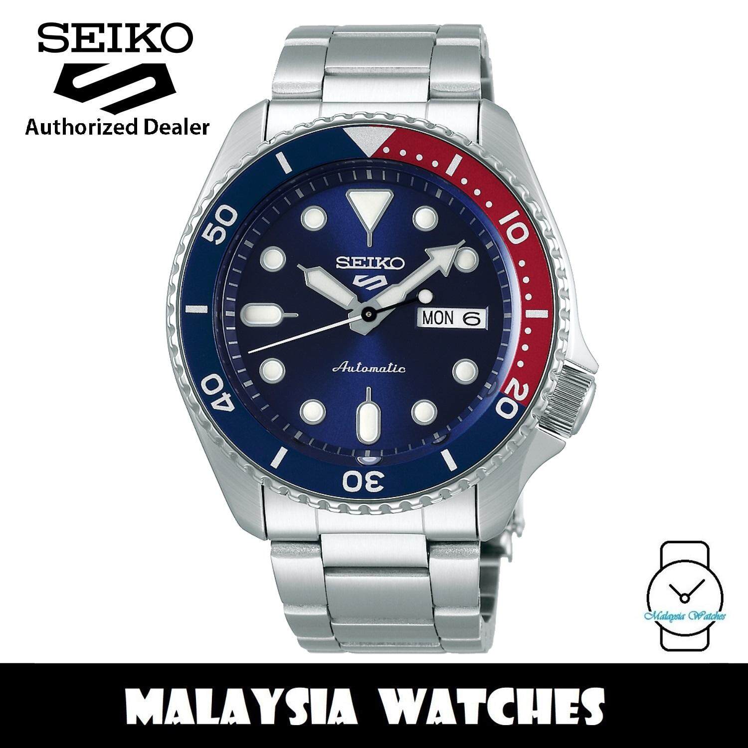 Seiko 5 Sports Superman SRPD53K1 Automatic 100M Blue Red Bezel Stainless Steel Bracelet Gents Watch Seiko Pepsi Sportsmobile For Sale Lazada Lazada
