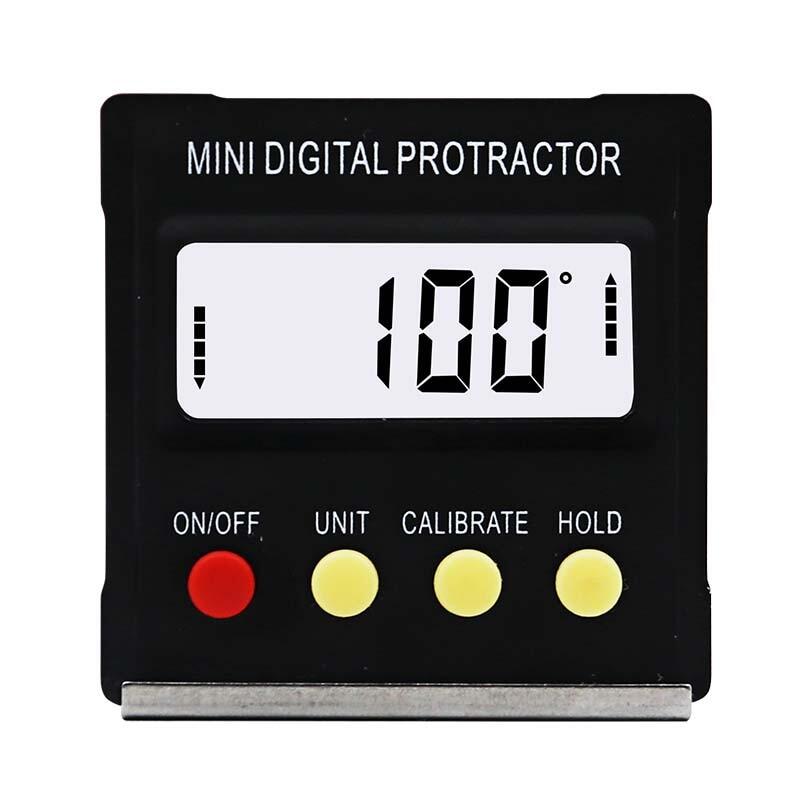 360Degree Mini Digital Protractor Inclinometer Electronic Level Box  Base  Tools