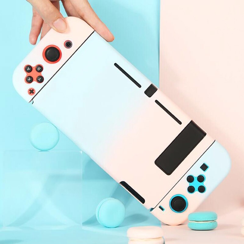 Ốp Lưng Cứng PC Mờ Vỏ Pha Lê Cho Nintendo Switch NS Lite Màng Bảo Vệ Bộ Điều Khiển Joy Con Miếng Dán Ốp Da