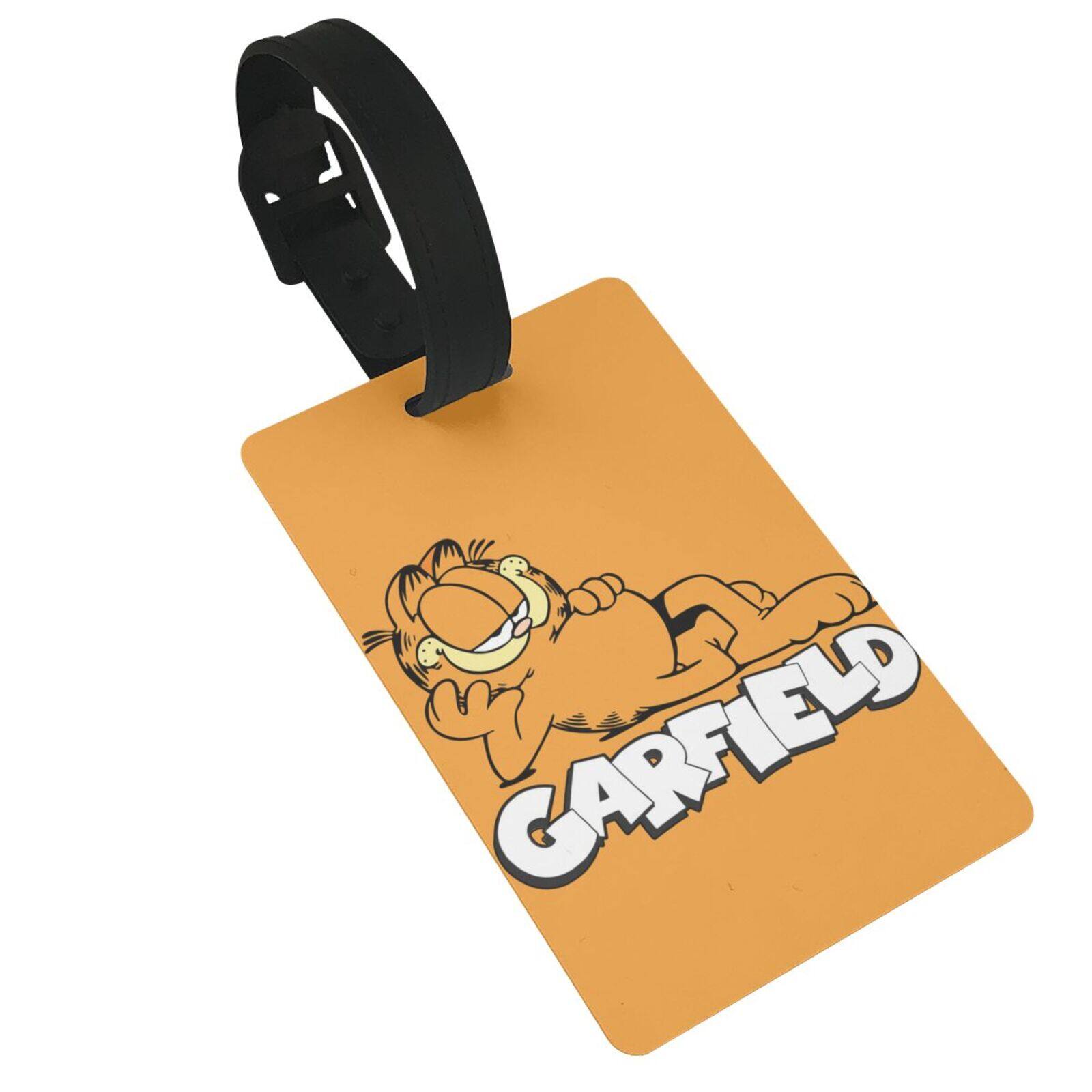 Garfield Cartoon Luggage Tag Travel Suitcase Bag Boarding Pass Tag Travel Accessories