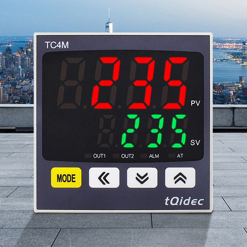 Cảm Biến Thông Minh Bộ Điều Khiển Nhiệt Độ Chính Xác Thông Minh Có Thể Điều Chỉnh 0 ~ 400 ° C Rơ Le Hiển Thị Kỹ Thuật Số Lò Báo Động Quá Nhiệt Đầu Ra SSR Trạng Thái Rắn Thiết Bị Công Nghiệp Bộ Điều Khiển Nhiệt Độ Đa Chức Năng